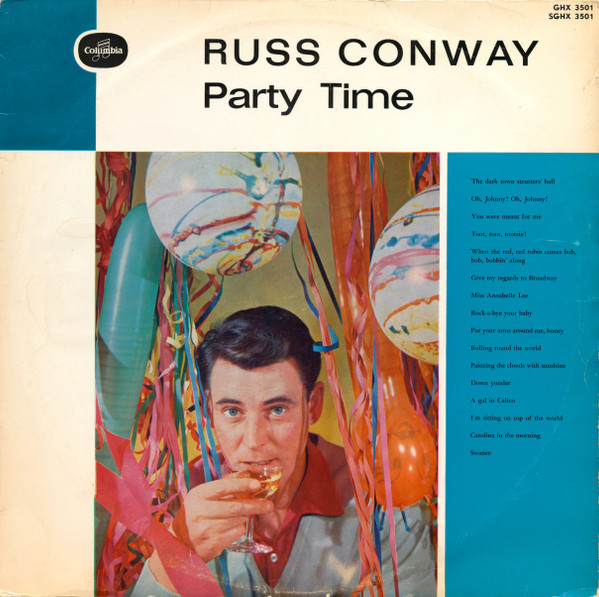 Russ Conway - Party Time  (LP, Album, Mono)