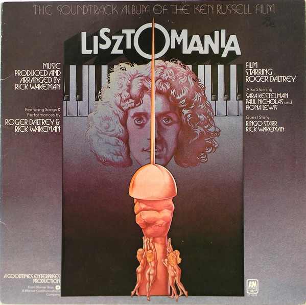 Roger Daltrey & Rick Wakeman - Lisztomania (LP, Album, Mon)
