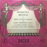 Karl Friedrich (2), Hilde Güden, Orchester Der Wiener Staatsoper - Operetta Recital (10")