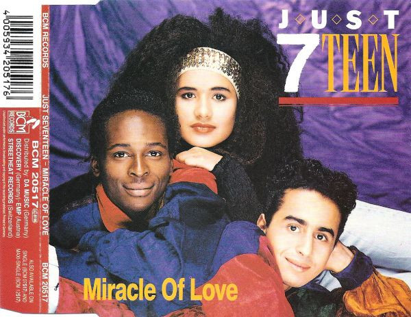 Just 7teen* - Miracle Of Love (CD, Maxi)