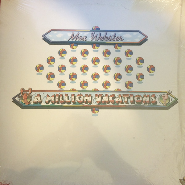 Max Webster - A Million Vacations (LP, Album, Win)