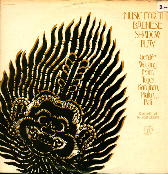 Gendèr Wayang - Music For The Balinese Shadow Play (LP, Album, RE)