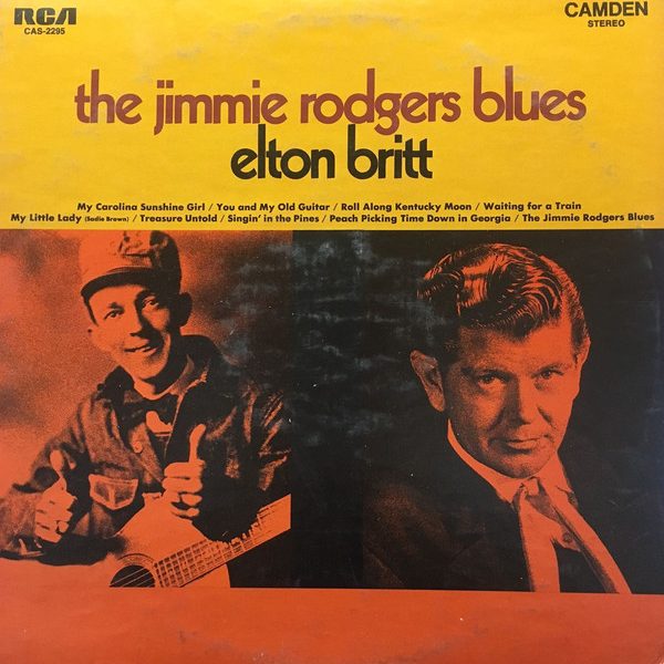 Elton Britt - The Jimmie Rodgers Blues (LP, Album, RE, Hol)