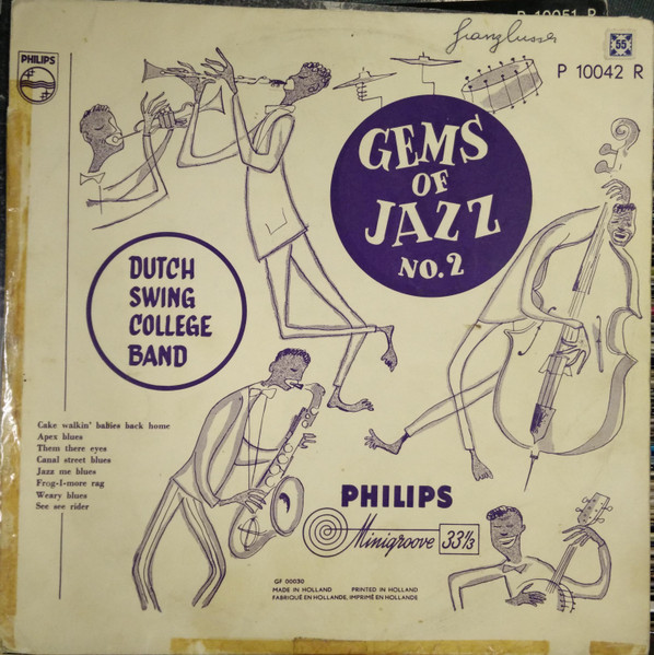 Dutch Swing College Band* - Gems Of Jazz No. 2 (10")