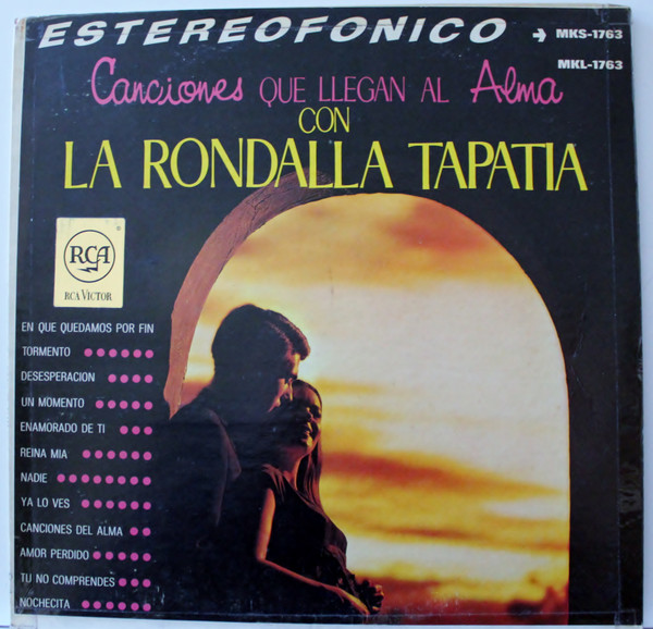 La Rondalla Tapatía - Canciones Que Llegan Al Alma... (LP)