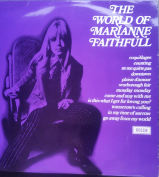 Marianne Faithfull - The World Of Marianne Faithfull (LP, Comp)