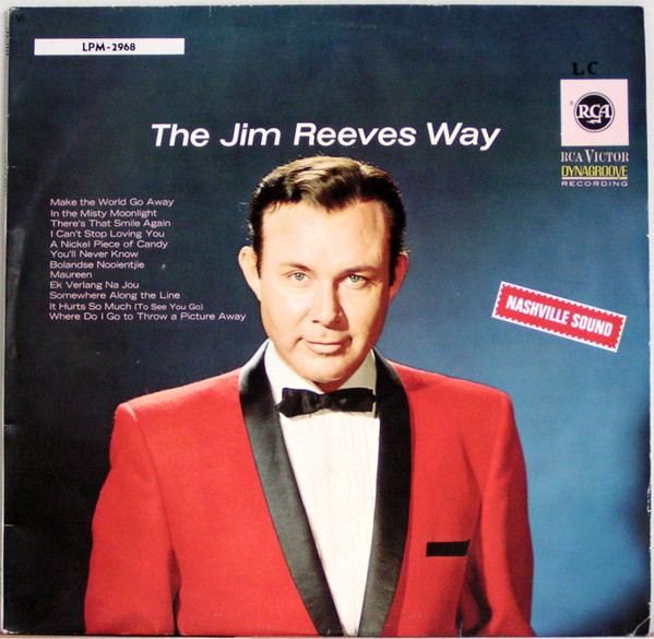 Jim Reeves - The Jim Reeves Way (LP, Album, Mono)