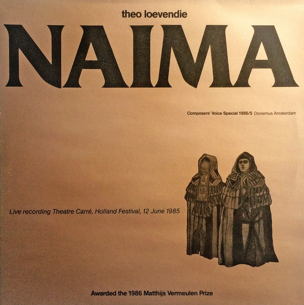 Theo Loevendie, Amsterdam Philharmonic Orchestra - Naima (2xLP, Album)