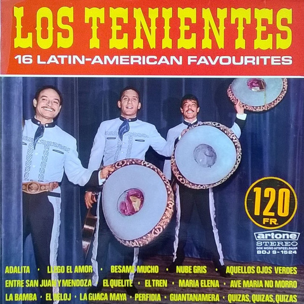 Los Tenientes - Los Tenientes (16 Latin-American Favourites) (LP, Album, RE)