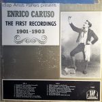 Enrico Caruso - The First Recordings 1901 - 1903 (LP, Comp)
