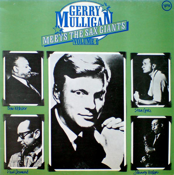Gerry Mulligan - Meets The Sax Giants Volume 1 (LP, Comp)