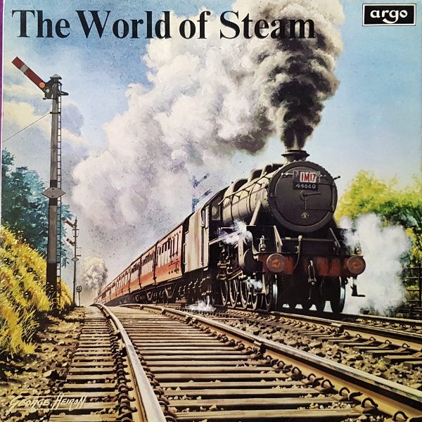 No Artist - The World Of Steam (LP, Album, RP)