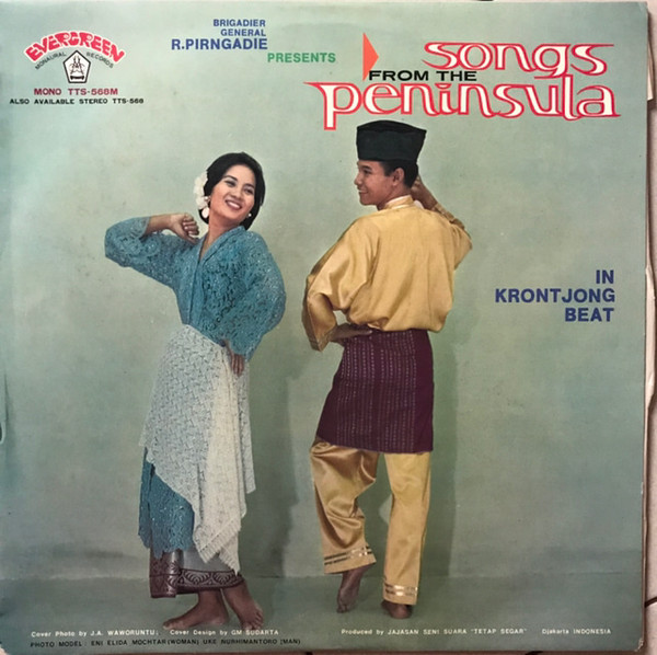 Rudi Pirngadi - Songs From The Peninsula In Krontjong Beat (LP)