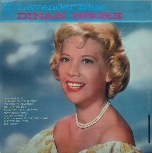 Dinah Shore - Lavender Blue (LP, Album)