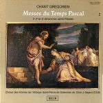 Chœur Des Moines De L'Abbaye Saint-Pierre De Solesmes, Dom Joseph Gajard - Chant Gregorien - Messes Du Temps Pascal 2 (LP, gat)