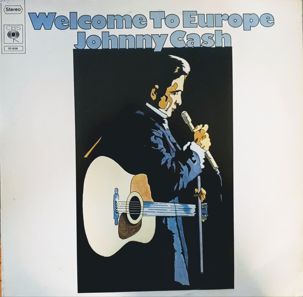 Johnny Cash - Welcome To Europe (LP, Comp, RE)