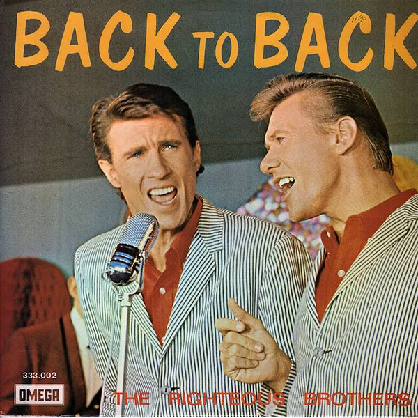 The Righteous Brothers - Back To Back (LP, Album)