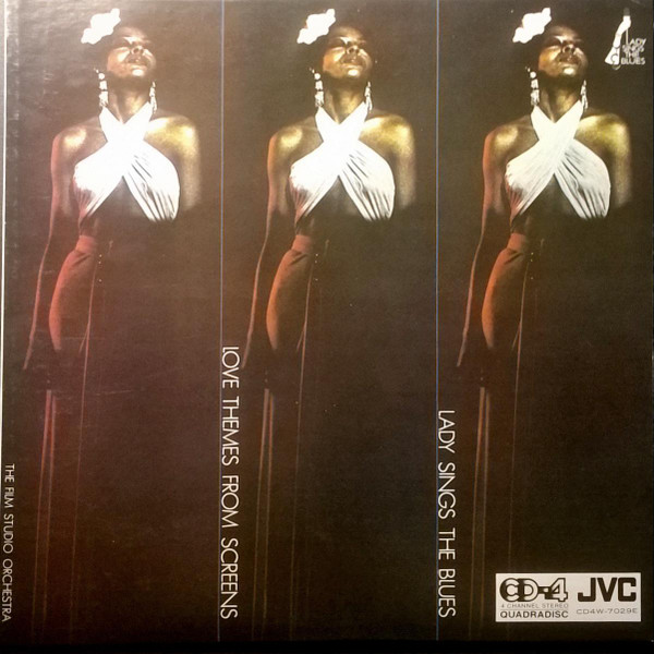 The Film Studio Orchestra - Lady Sings The Blues - Love Themes From Screens (LP, Album, Quad)