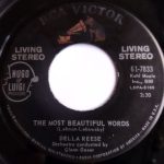 Della Reese - The Most Beautiful Words (7", Single)