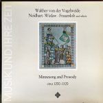 Studio Der Frühen Musik - Minnesong And Prosody Circa 1200-1320 (LP, RP, bla)