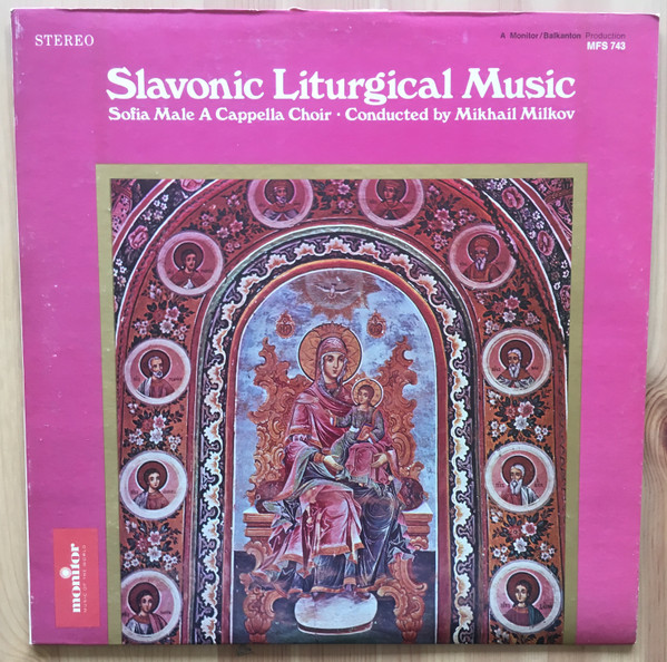 Staatlicher Männerchor Sofia - Slavonic Liturgical Music (LP, Album)
