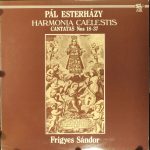 Pál Esterházy, Frigyes Sándor - Harmonia Caelestis - Cantatas Nos 18-37 (LP)