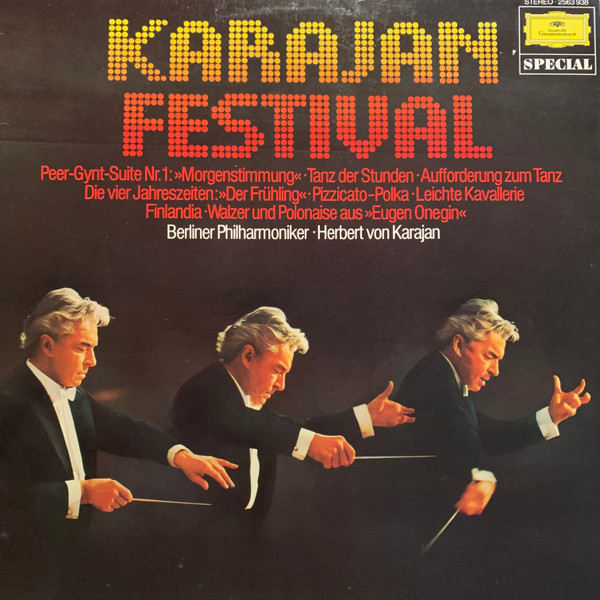 Berliner Philharmoniker - Herbert von Karajan - Karajan Festival (LP, Comp)