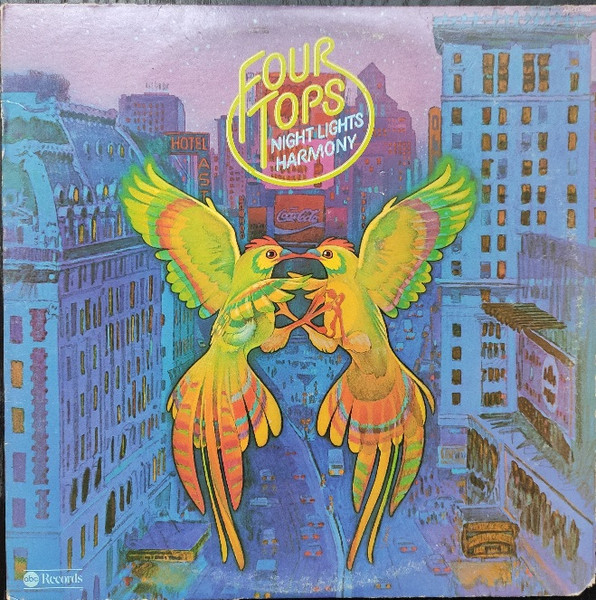 Four Tops - Night Lights Harmony (LP, Album, Ter)