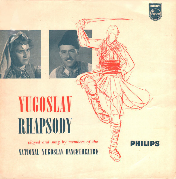 National Yugoslav Dance Theatre - Yugoslav Rhapsody (10", Mono)