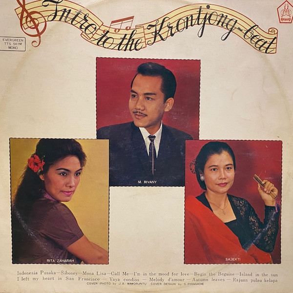 Rita Zaharah, Sajekti, M. Rivany - Intro To The Krontjong-beat (LP, Album, Mono)