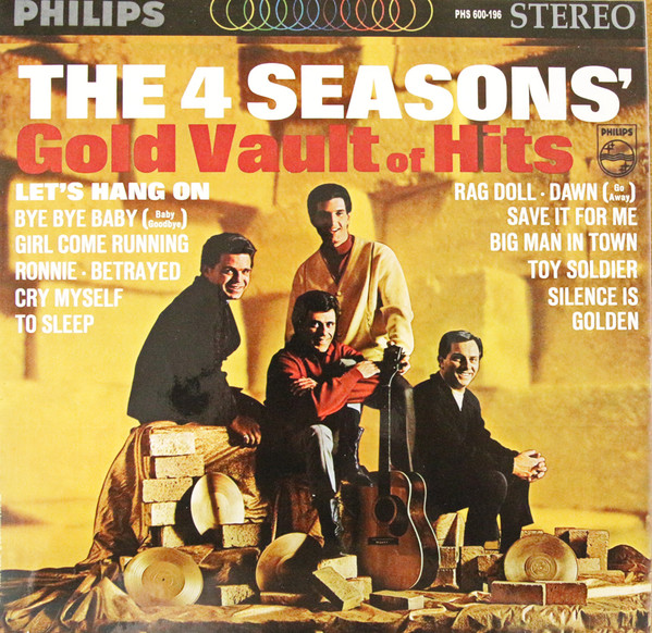 The Four Seasons - The 4 Seasons' Gold Vault Of Hits (LP, Comp, RE, RP, Mer)