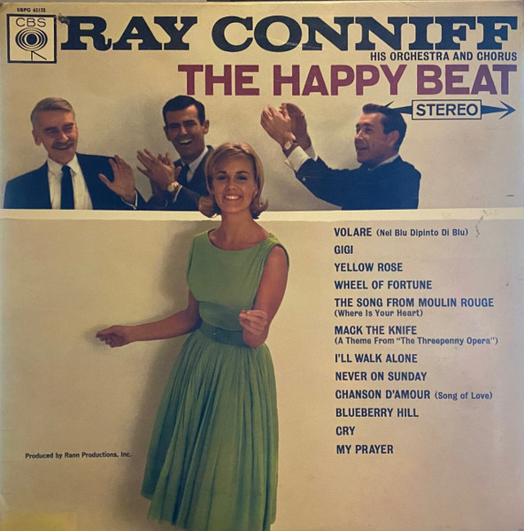 Ray Conniff And His Orchestra & Chorus - The Happy Beat (LP, Album)