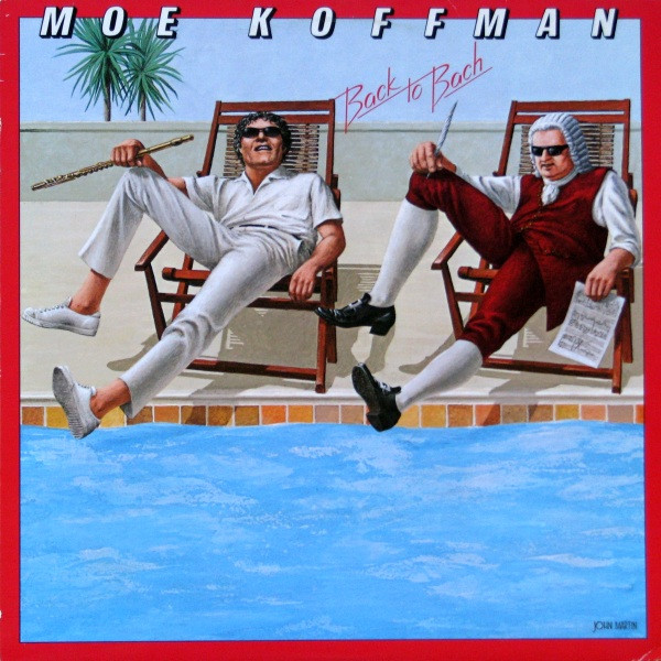 Moe Koffman - Back To Bach (LP, Album, RE)