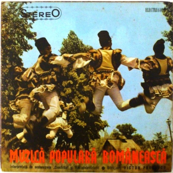 Orchestra Ciocîrlia Și Orchestra De Muzică Populară A Radioteleviziunii • Dirijor: Victor Predescu - Muzică Populară Românească (10", Album, RE)