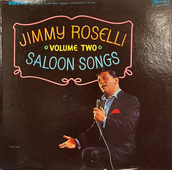 Jimmy Roselli - Saloon Songs Volume Two (LP, Album)