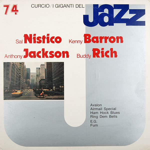Sal Nistico, Kenny Barron, Anthony Jackson, Buddy Rich - I Giganti Del Jazz Vol. 74 (LP, Album, RE)