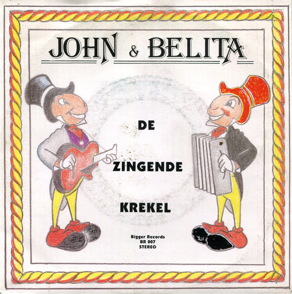 John en Belita - De Zingende Krekel (7", Single)