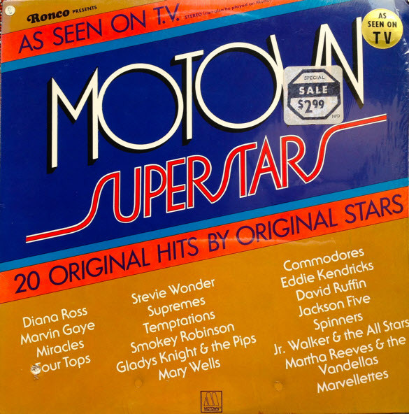 Various - Motown Superstars (LP, Comp)
