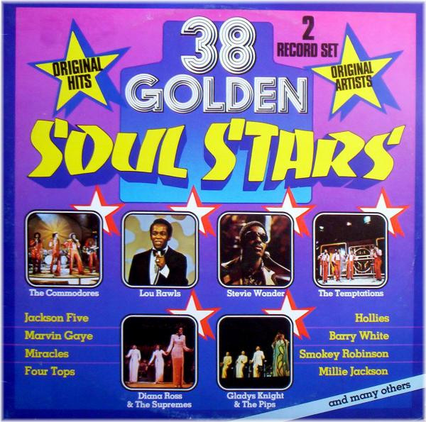 Various - 38 Golden Soul Stars (2xLP, Comp)