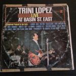 Trini Lopez - Live At Basin St. East (LP, Album, Mono)