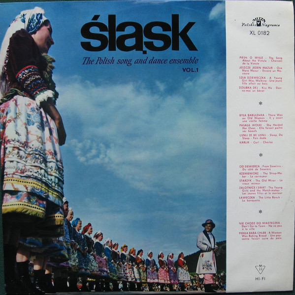 Zespół Pieśni I Tańca Śląsk - The Polish Song And Dance Ensemble - Vol. 1 (LP, Album, Mono)