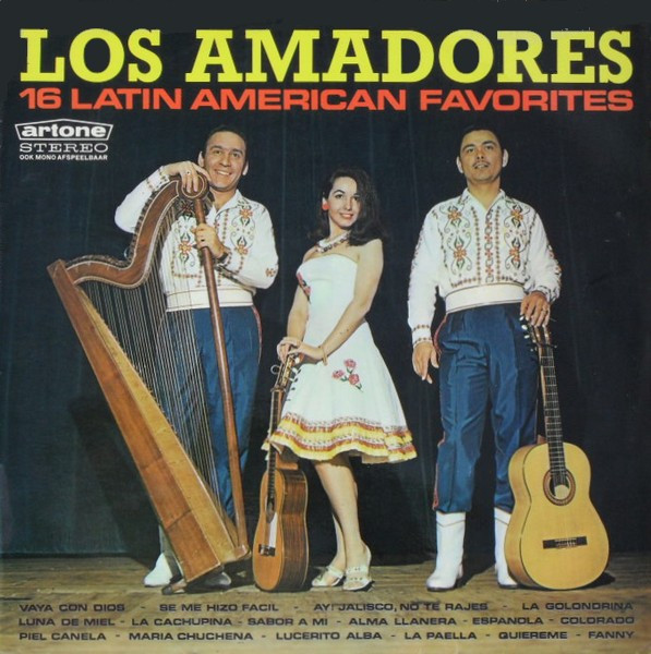 Los Amadores - 16 Latin American Favorites (LP, RP)