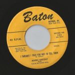 Marie Knight With Teacho Wiltshire Orchestra - I Thought I Told You Not To Tell Them / September Song (7")