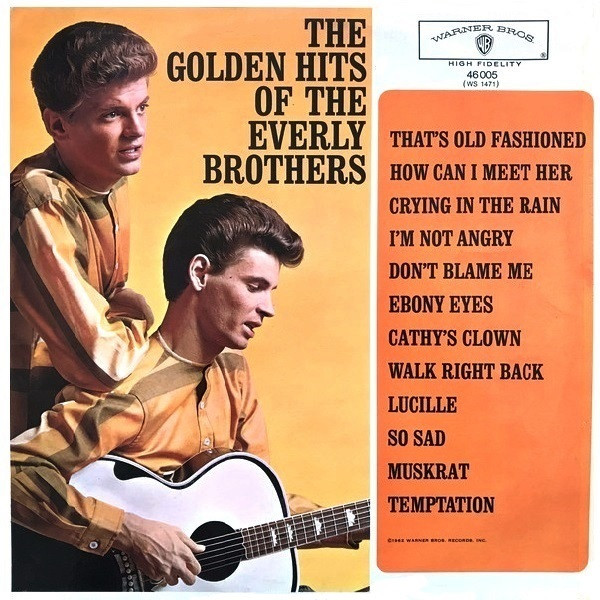 The Everly Brothers* - The Golden Hits Of (LP, Comp, RE)