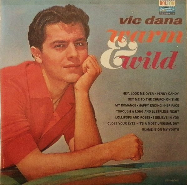 Vic Dana - Warm & Wild (LP, Album, Mono)