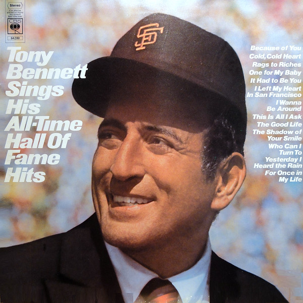 Tony Bennett - Sings His All-Time Hall Of Fame Hits (LP, Comp)