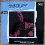 Django Reinhardt And Stephane Grappelly* With The Quintet Of The Hot Club Of France* - Swinging Strings (LP, Mono)