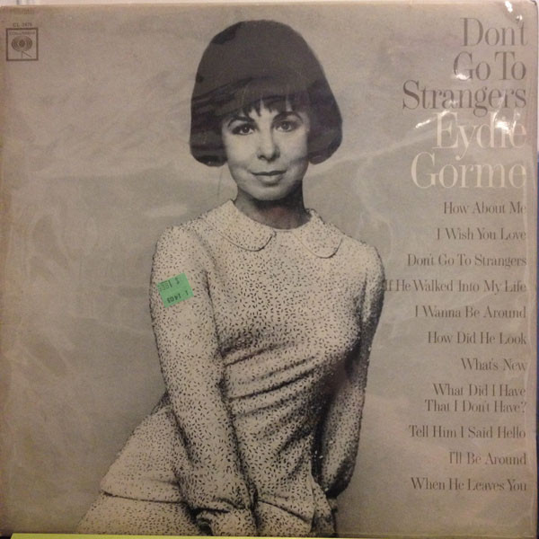 Eydie Gormé - Don't Go To Strangers (LP, Album, Mono, Cap)