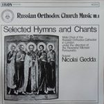 Choir Of The Russian Orthodox Cathedral In London - Selected Hymns And Chants (LP, Album)