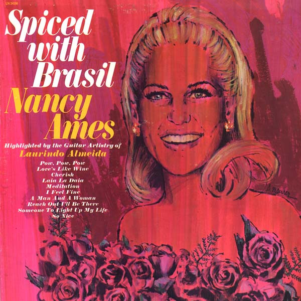 Nancy Ames - Spiced With Brasil (LP, Album, Mono)